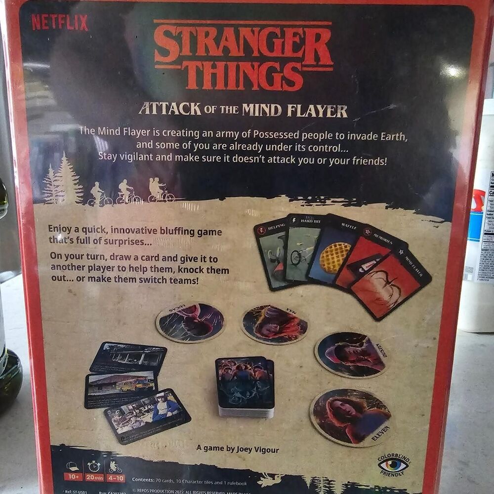 Stranger-things Red Puzzles-games - Picture 2 of 4